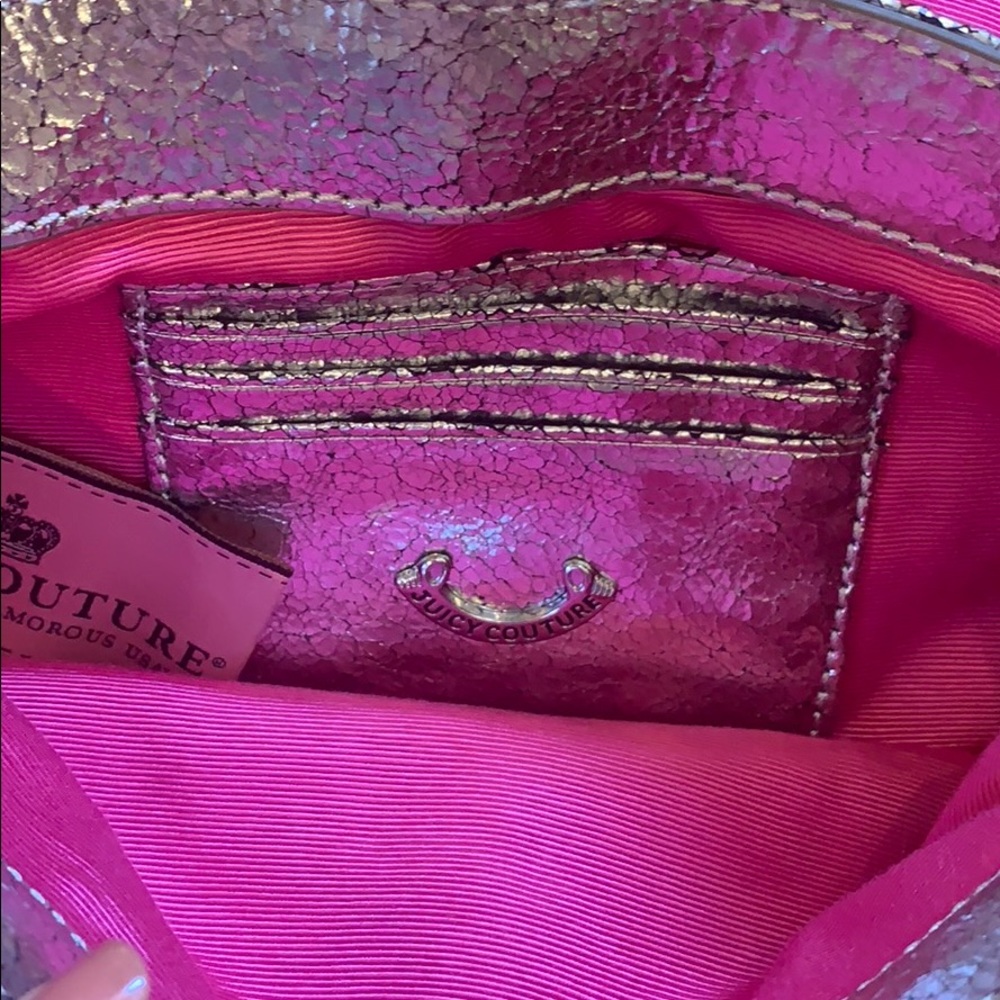 Juicy Couture Silver Clutch NEW - Picture 7 of 8